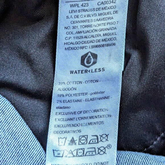 Levis Denizen Jeans SZ 27W - Picture 5 of 9